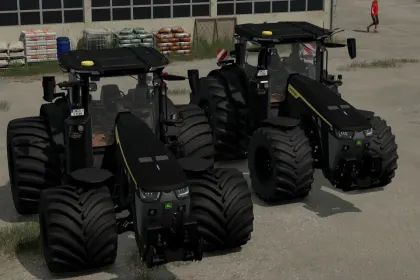 Трактор John Deere 8R Black Edition для Farming Simulator 25 — 3