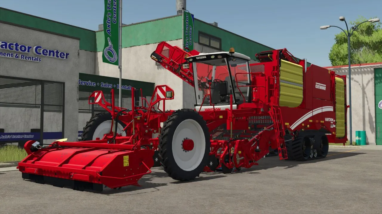 Ефективний Картоплезбиральний Комбайн Grimme Varitron 470 Platinum Terra Trac для FS25