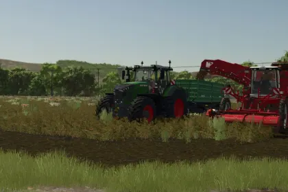 Ефективний Картоплезбиральний Комбайн Grimme Varitron 470 Platinum Terra Trac для FS25 — 3
