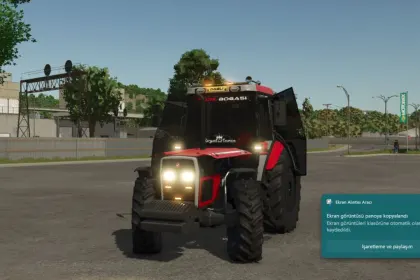 Трактор Turkish Bull / Hattat 398 для Farming Simulator 25 — 3