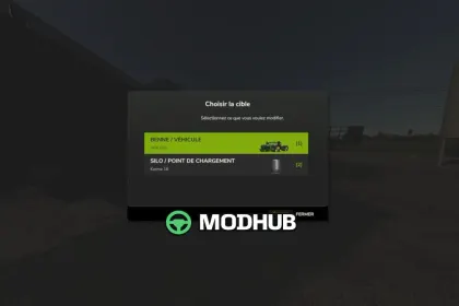 Меню швидкості Transfer Speed V1.0 для FS25
