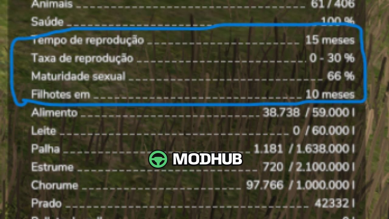 Скрипт Configurable Animal Reproduction V1.0 для FS25