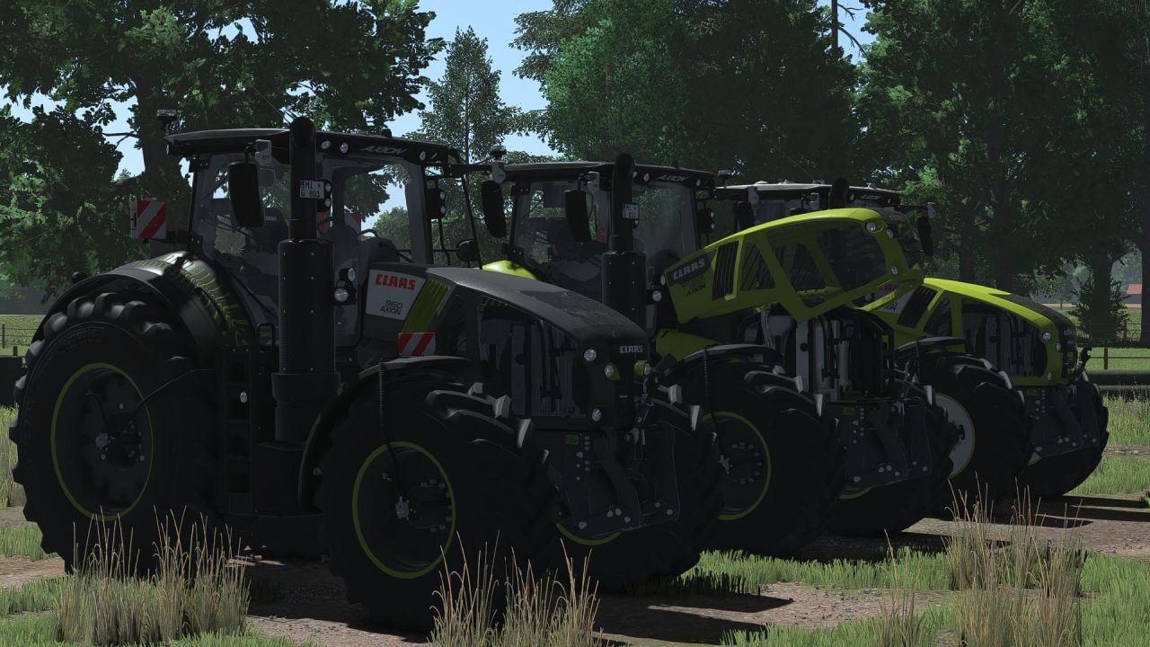 Трактор CLAAS Axion 900 для Farming Simulator 25
