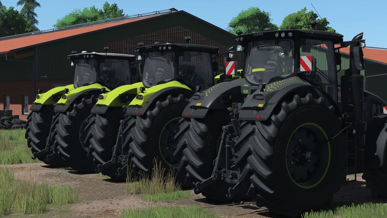 Трактор CLAAS Axion 900 для Farming Simulator 25