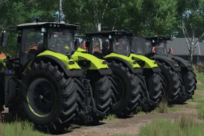 Трактор CLAAS Axion 900 для Farming Simulator 25 — 5