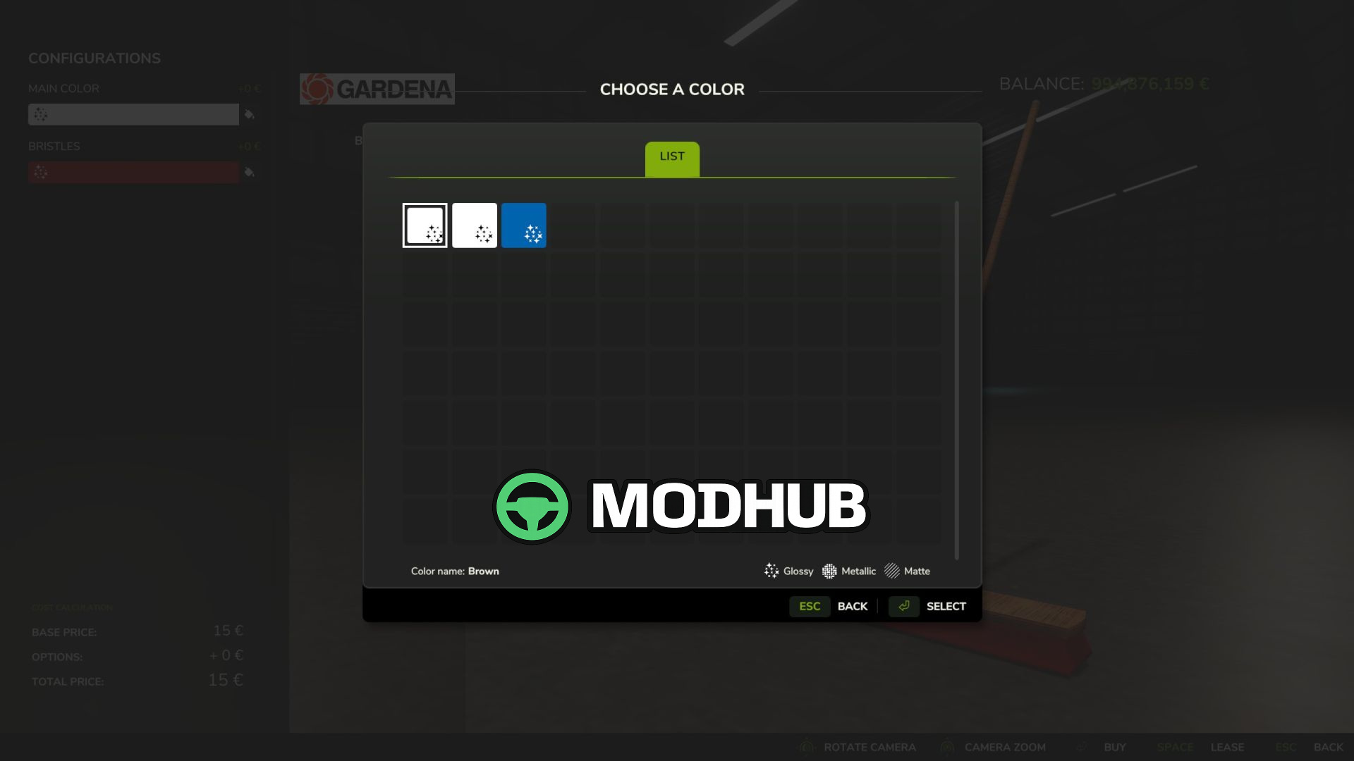 Mod na Narzędzia Broom do podwórka V1000 dla Farming Simulator 25