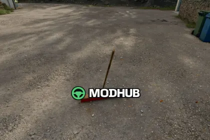 Мод на Інструменти Broom for the yard V1.0.0.0 для Фермер Симулятор 25