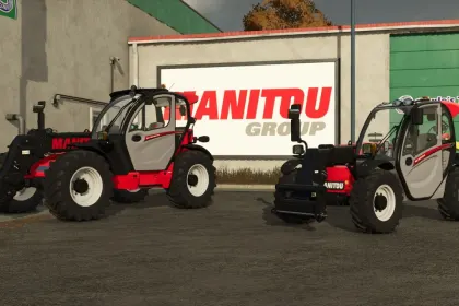 Effiziente Teleskoplader Manitou MTL 625 / MTL 737 für Farming Simulator 25 — 1