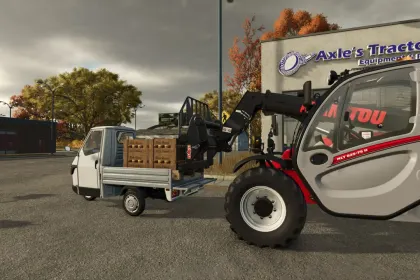 Effiziente Teleskoplader Manitou MTL 625 / MTL 737 für Farming Simulator 25 — 2