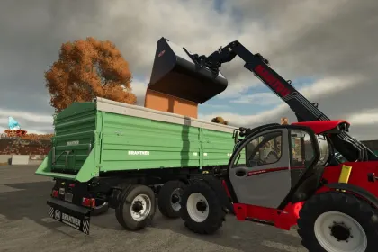 Effiziente Teleskoplader Manitou MTL 625 / MTL 737 für Farming Simulator 25 — 3