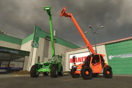 Effiziente Teleskoplader Manitou MTL 625 / MTL 737 für Farming Simulator 25 — 4