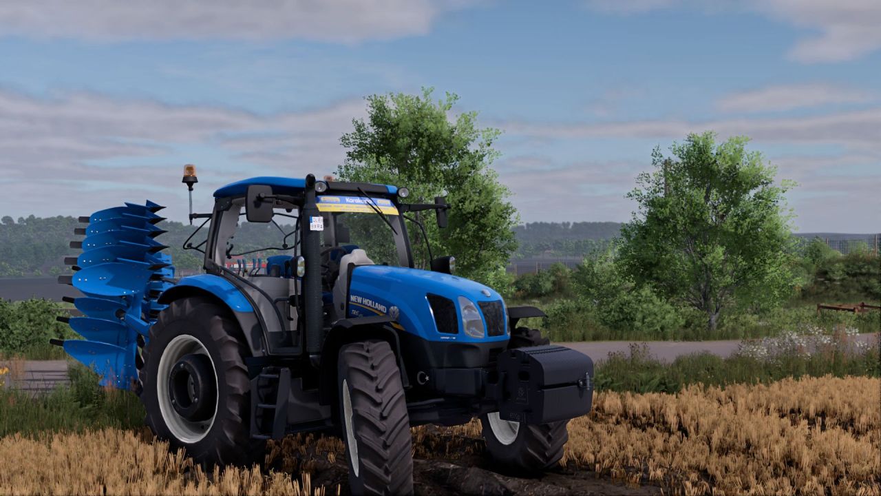Трактор New Holland TR6S Series для Farming Simulator 25