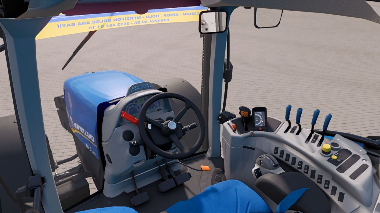 Трактор New Holland TR6S Series для Farming Simulator 25