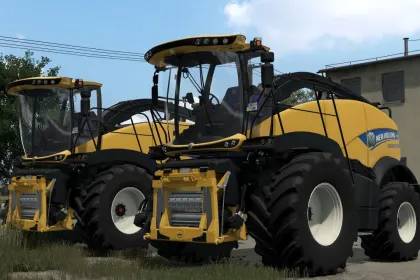 Кормозбиральний комбайн New Holland FR Series US для Farming Simulator 25