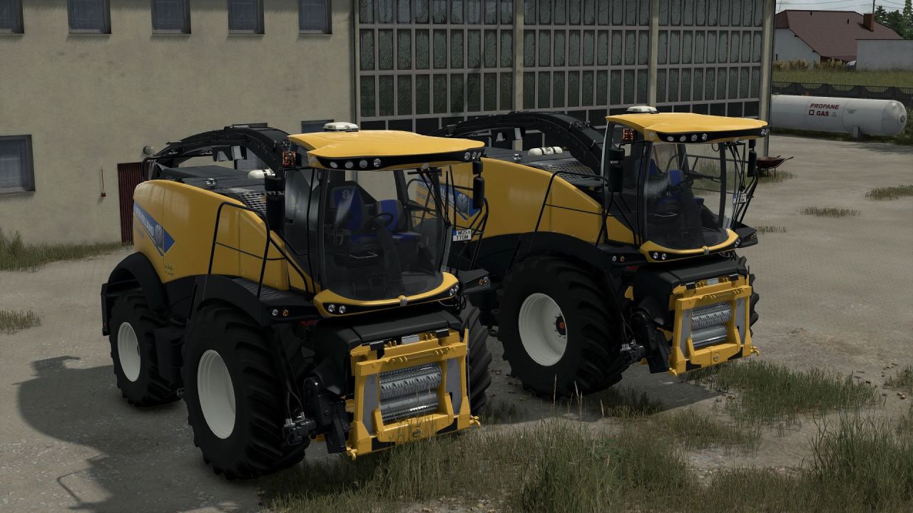 Кормозбиральний комбайн New Holland FR Series US для Farming Simulator 25
