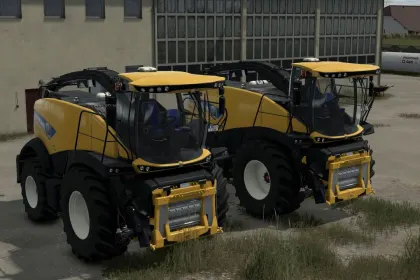 Кормозбиральний комбайн New Holland FR Series US для Farming Simulator 25 — 2