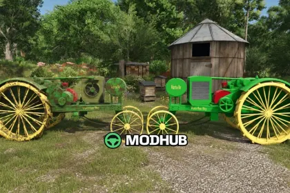Трактор John Deere Waterloo Boy Model R для FS25