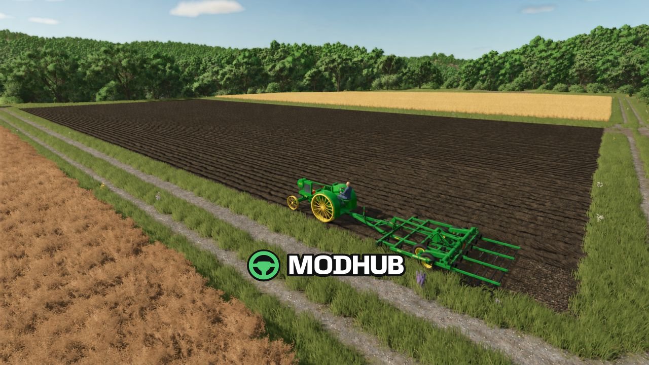 Трактор John Deere Waterloo Boy Model R для FS25
