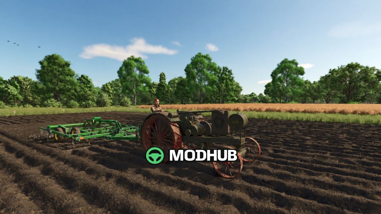 Трактор John Deere Waterloo Boy Model R для FS25