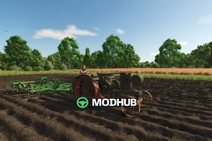 Трактор John Deere Waterloo Boy Model R для FS25 — 3