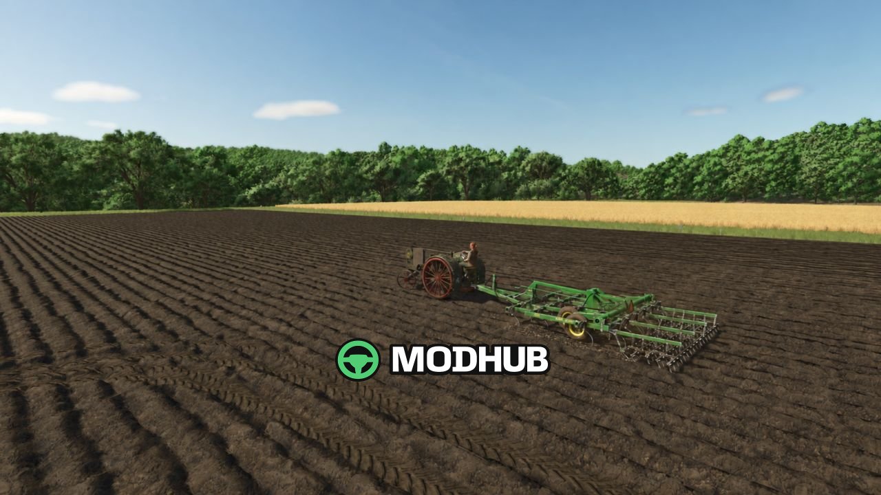 Трактор John Deere Waterloo Boy Model R для FS25