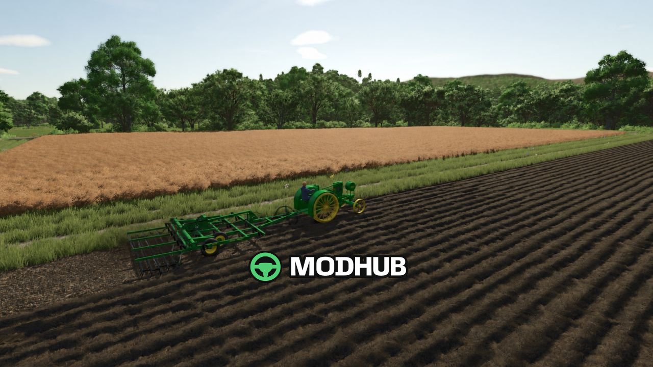 Трактор John Deere Waterloo Boy Model R для FS25