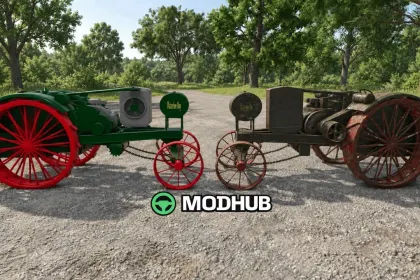 Трактор John Deere Waterloo Boy Model R для FS25 — 6