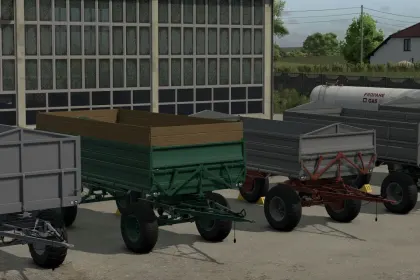 Причіп HW 80 Trailer Pack для Farming Simulator 25 — 2