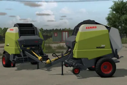 Трактор Claas Variant 360 для Farming Simulator 25