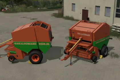 Прес-підбирач Gallignani 9250 SL для Farming Simulator 25