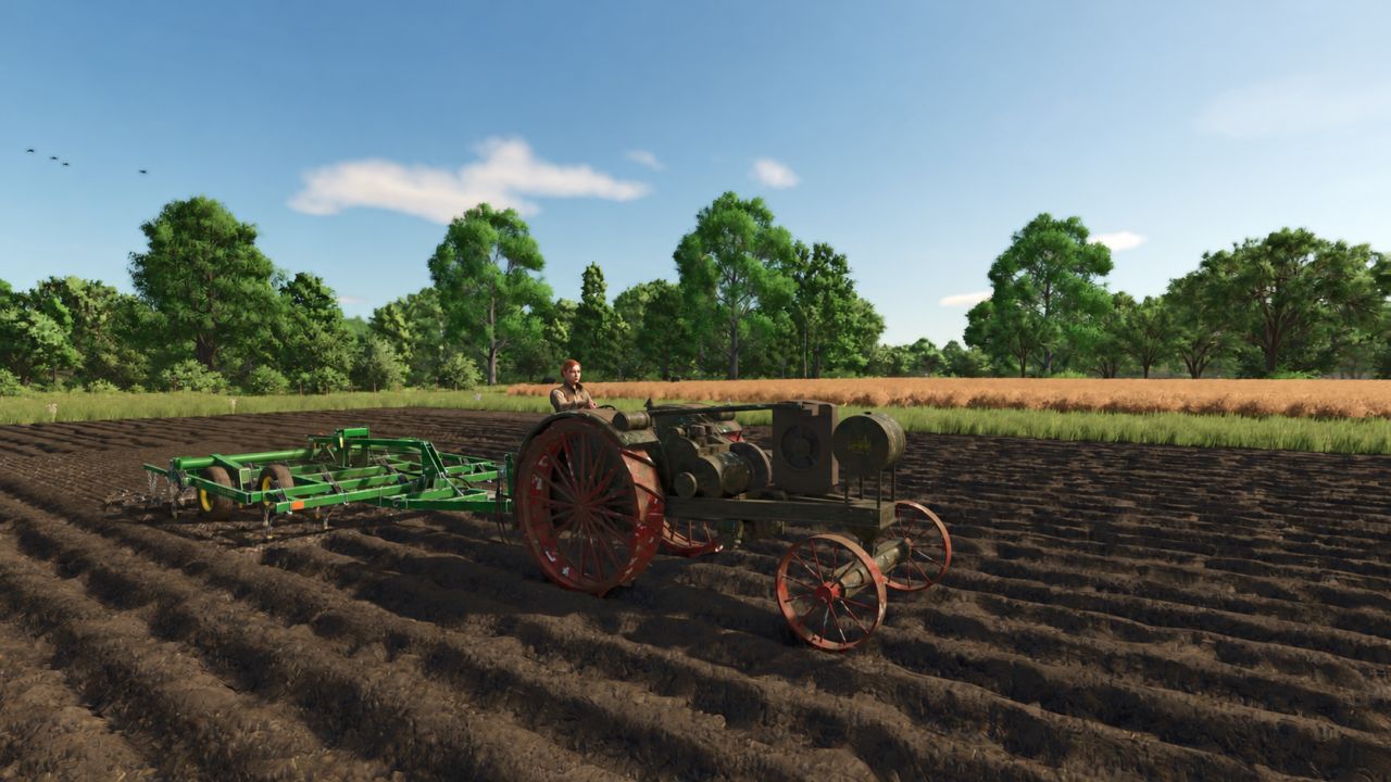 Трактор John Deere Waterloo Boy Model R для Farming Simulator 25