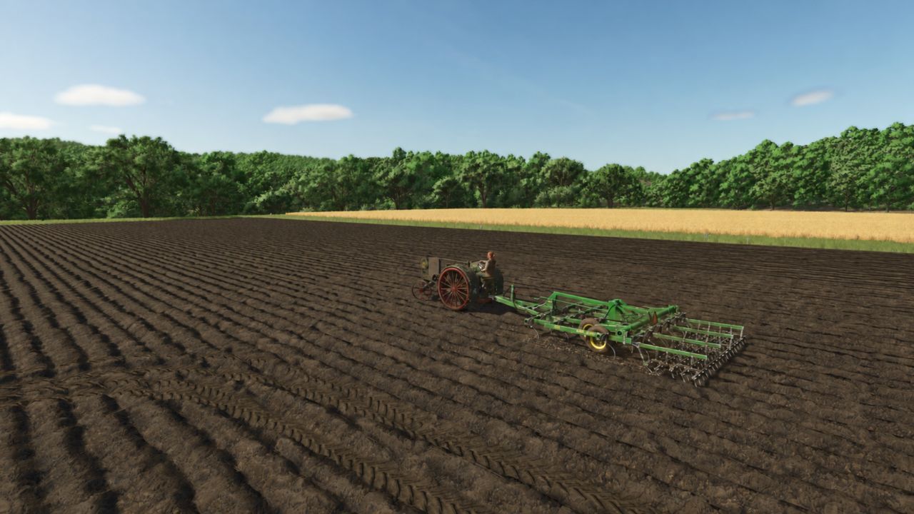 Трактор John Deere Waterloo Boy Model R для Farming Simulator 25