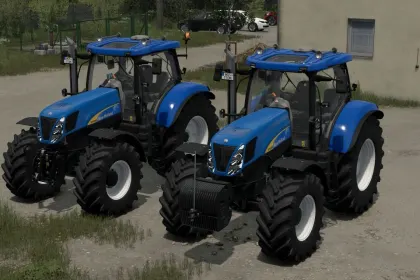 Трактор New Holland T7 Series для Farming Simulator 25