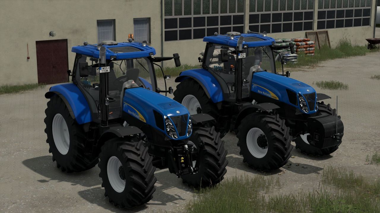 Трактор New Holland T7 Series для Farming Simulator 25