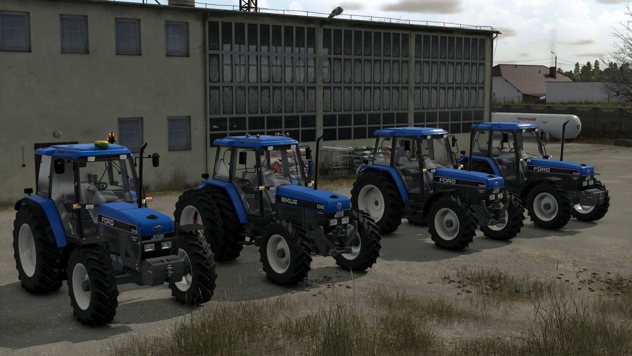 Трактор New Holland 8340 Edit для Farming Simulator 25
