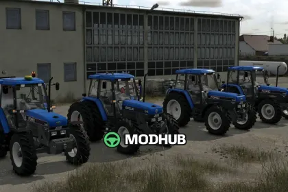 Трактор New Holland 8340 Edit V1.0 для FS25