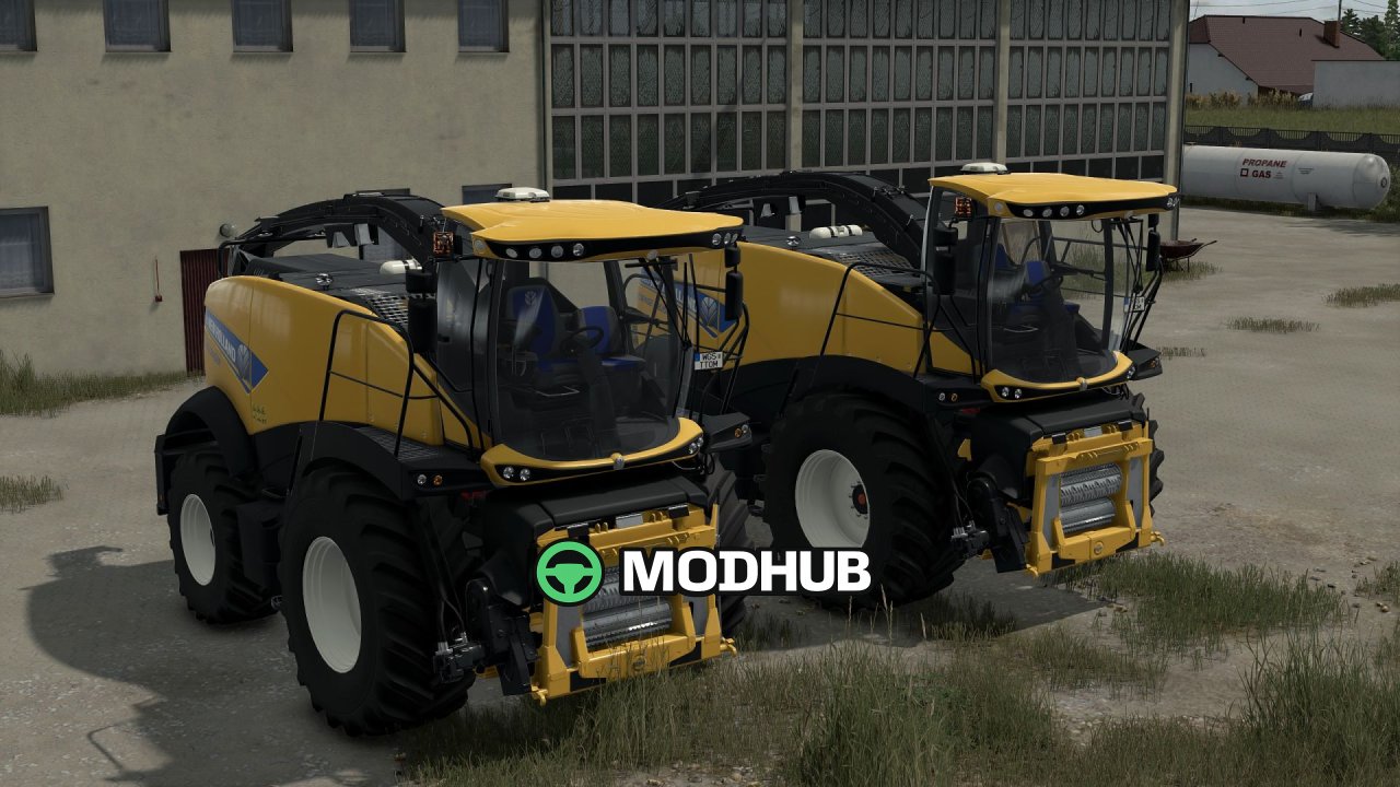 Силосозбиральний комбайн New Holland FR Series US V1.0 для FS25
