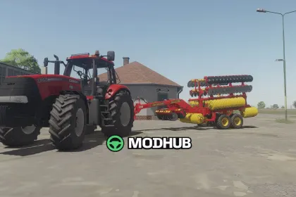 Дискова борона Väderstad Carrier 820 Edit V1.0 для FS25 — 3