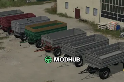 Причіп HW 80 Trailer Pack V1.0 для FS25