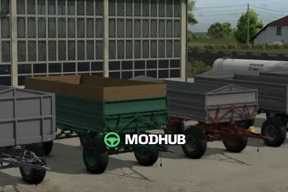 Причіп HW 80 Trailer Pack V1.0 для FS25 — 2