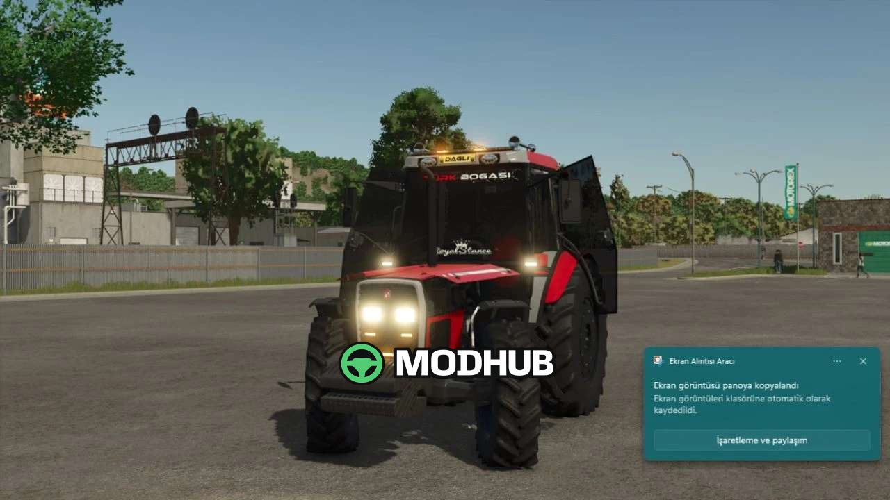 Трактор Turkish Bull / Hattat 398 для FS25