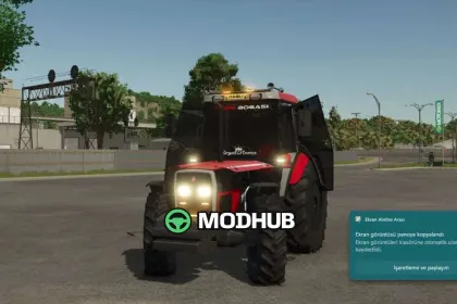 Трактор Turkish Bull / Hattat 398 для FS25 — 2