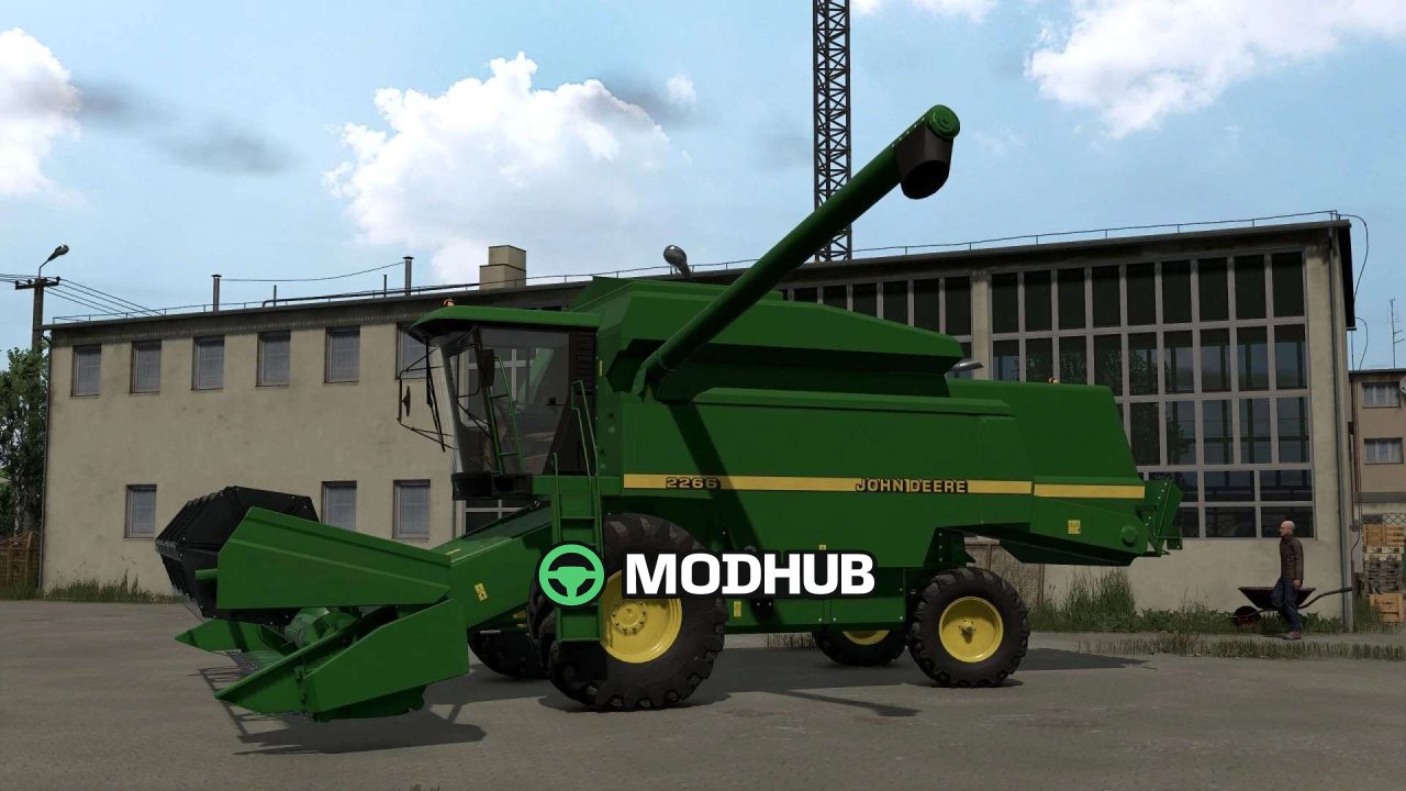 Комбайн John Deere 2266 v1.0 для FS25