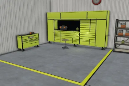 Efficient Living Shed — Metal Barn-House for Farm in Farming Simulator 25 — 3