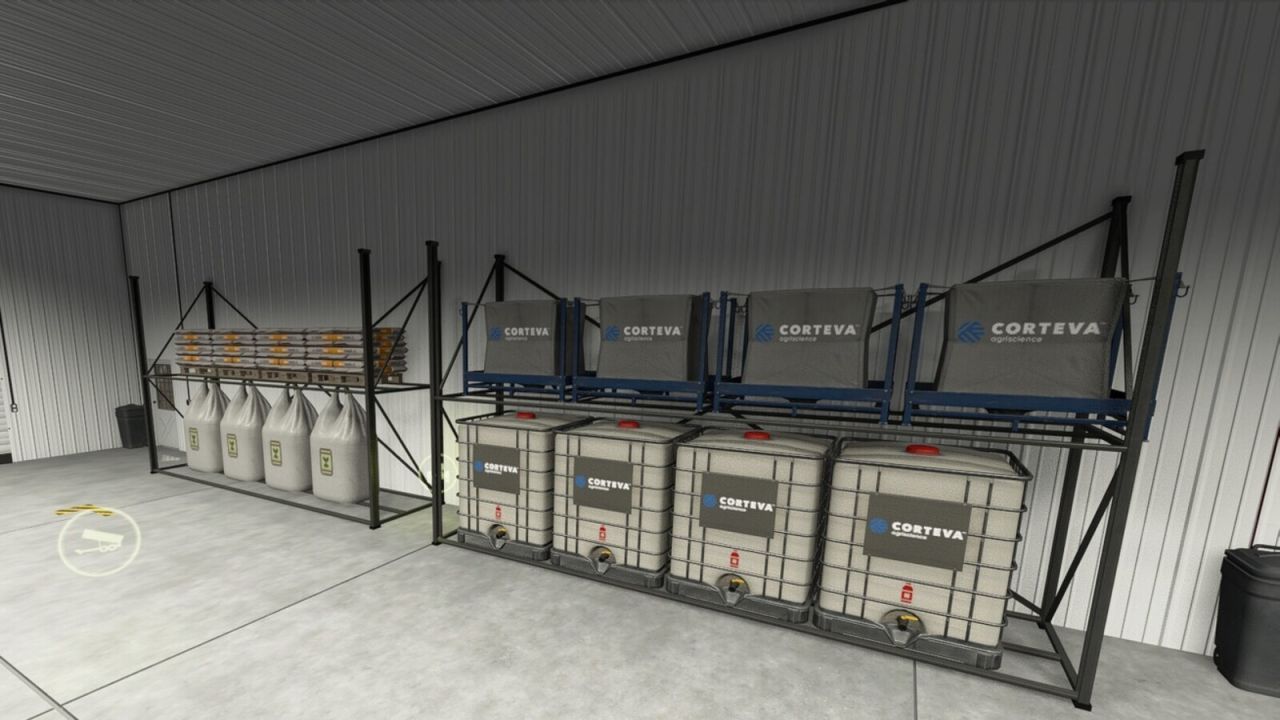 Ефективний Living Shed — Металевий Ангар-Будинок для Ферми у Farming Simulator 25 - Скріншоти