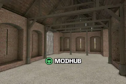 Gothic Style Barn v1.0 for FS25 — 2