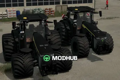 Трактор John Deere 8R Black Edition v1.0 для FS25 — 2