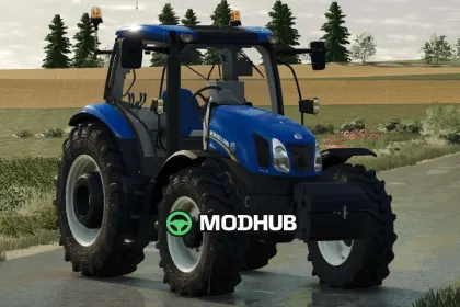 Трактор New Holland TR6S Series для FS25 — 2