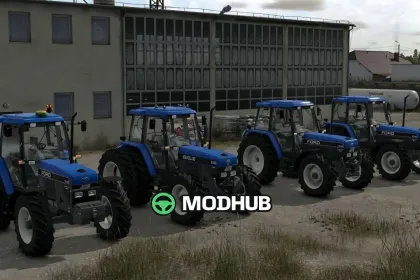 Трактор New Holland 8340 Edit v1.0.0.2 для FS25