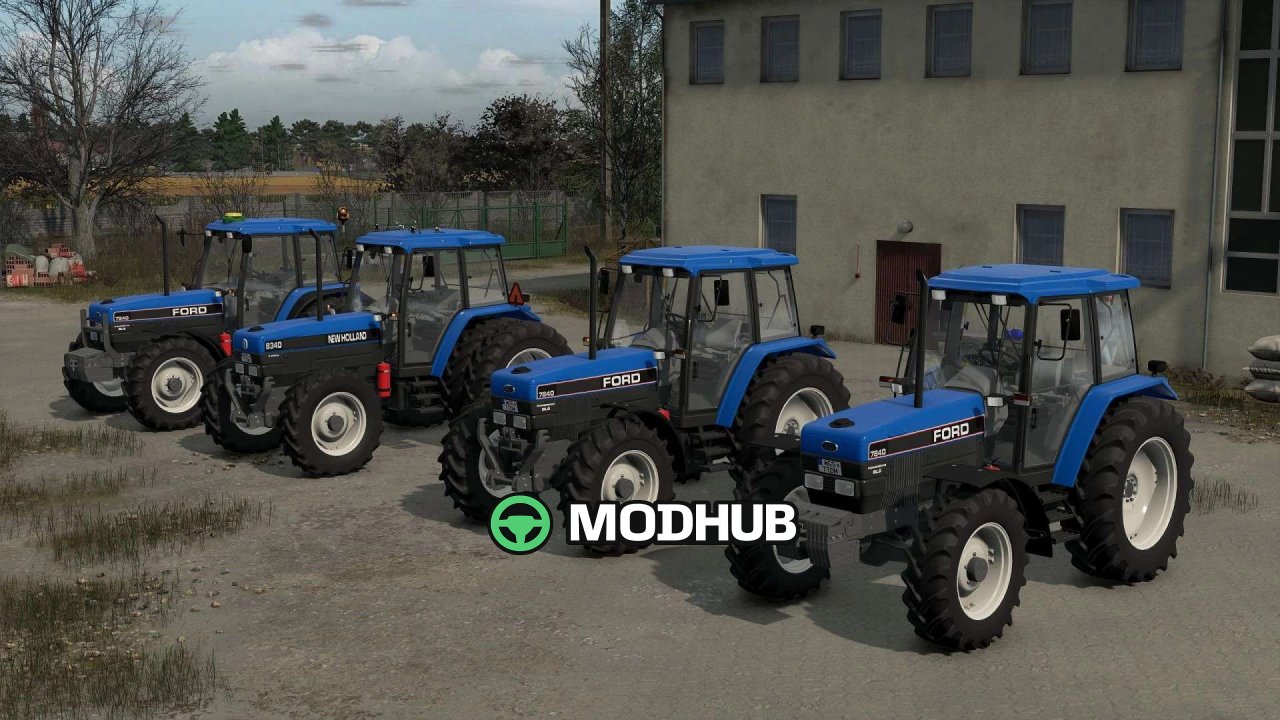 Трактор New Holland 8340 Edit v1.0.0.2 для FS25